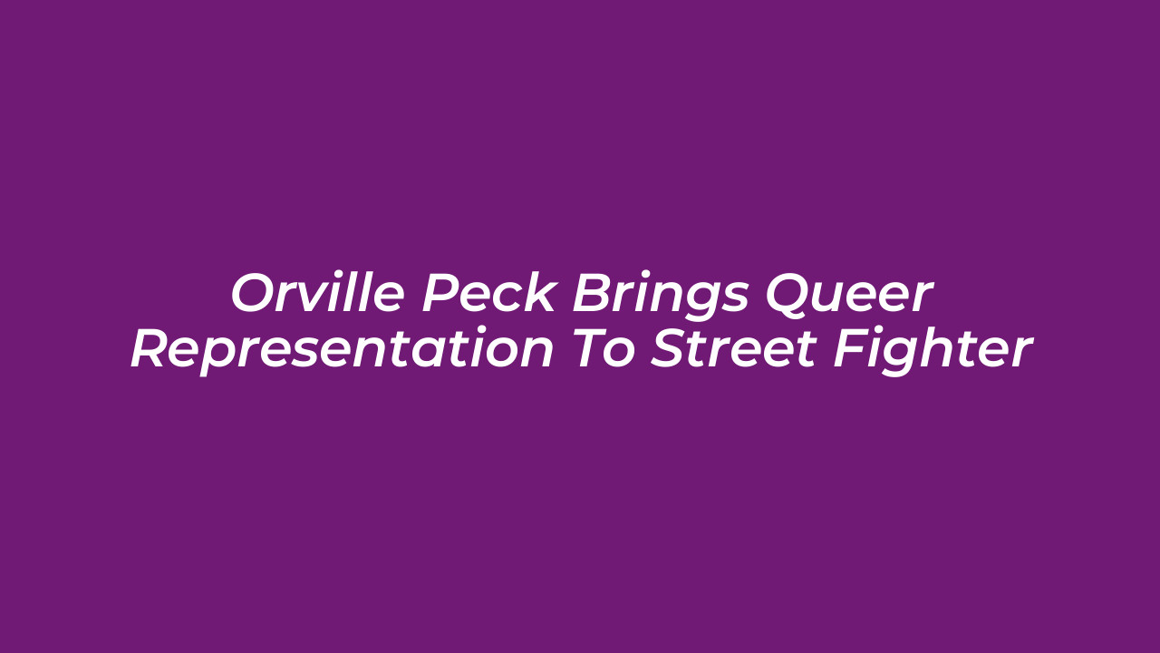 orville peck brings queer representation to street fighter qYRf