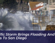 pacific storm brings flooding and surf risks to san diego uYTK
