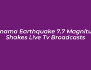 panama earthquake 7 7 magnitude shakes live tv broadcasts VNFX
