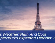paris weather rain and cool temperatures expected october 20 HMGZ