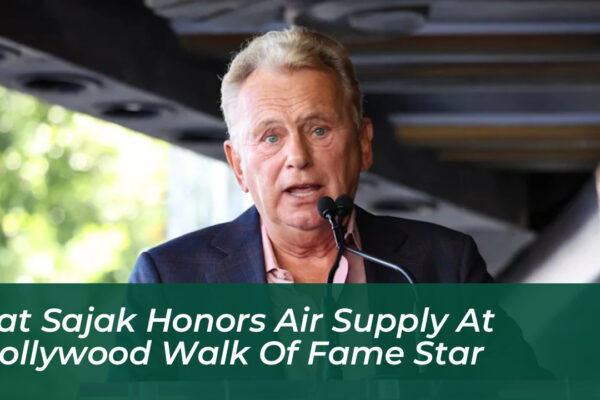pat sajak honors air supply at hollywood walk of fame star 5SrC