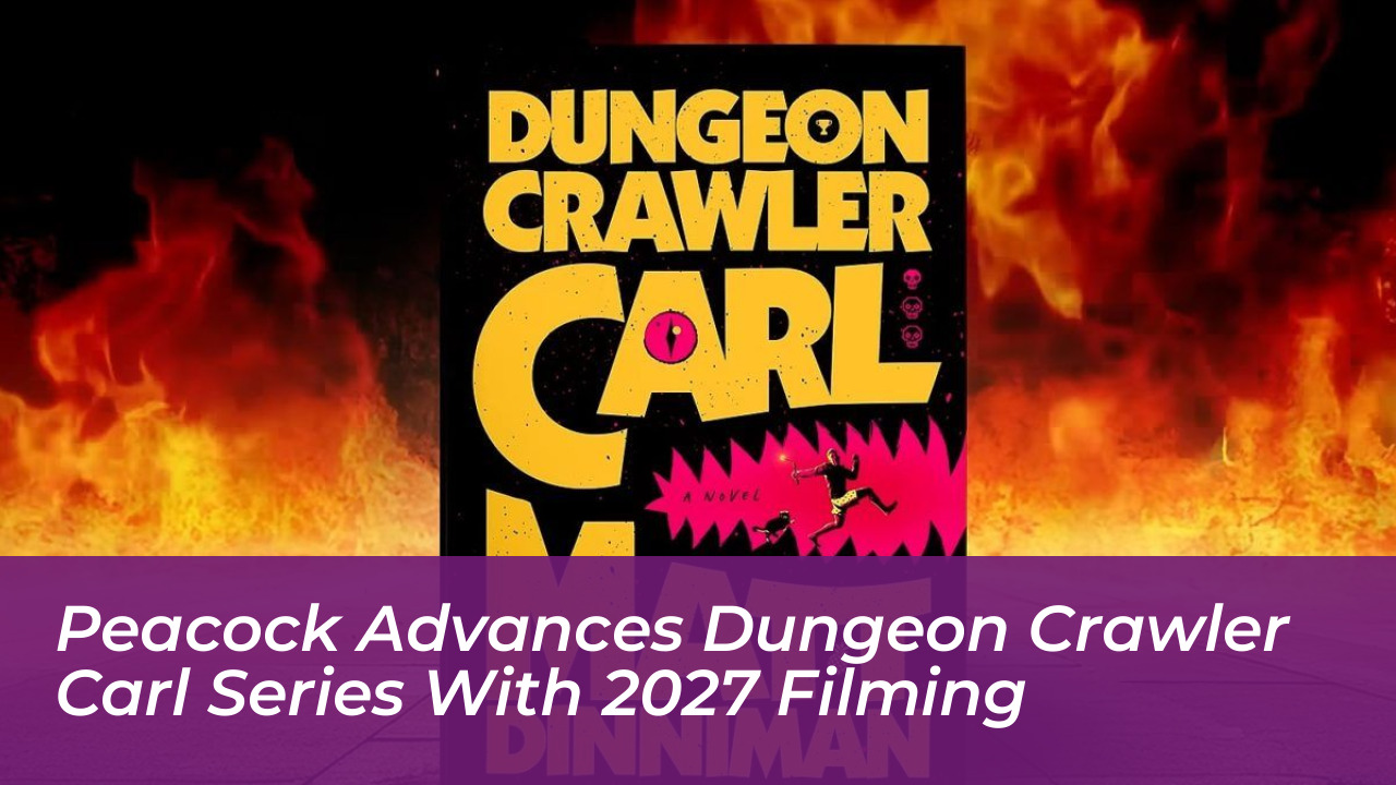 peacock advances dungeon crawler carl series with 2027 filming 1dck