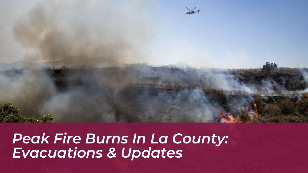 peak fire burns in la county evacuations updates JMbp