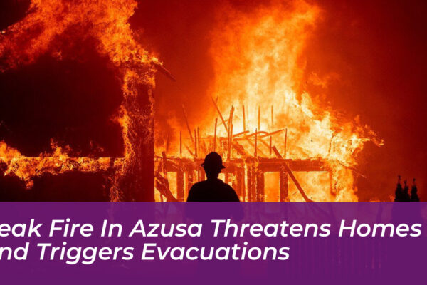 peak fire in azusa threatens homes and triggers evacuations 2Qng