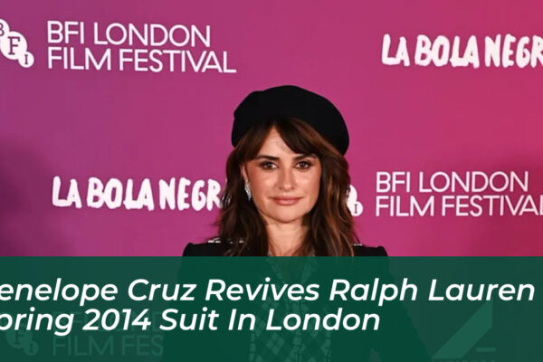 penelope cruz revives ralph lauren spring 2014 suit in london SaSX