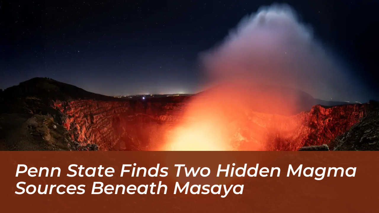 penn state finds two hidden magma sources beneath masaya i1F0