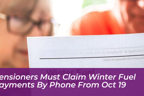pensioners must claim winter fuel payments by phone from oct 19 J3L7
