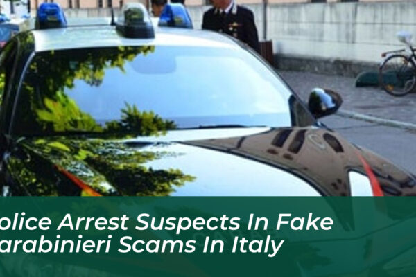 police arrest suspects in fake carabinieri scams in italy 0LVB