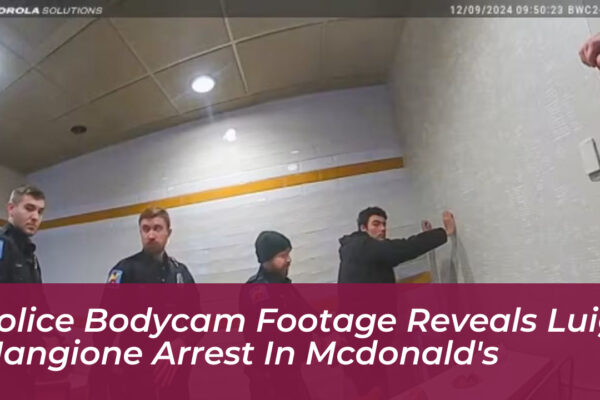 police bodycam footage reveals luigi mangione arrest in mcdonalds wCCA