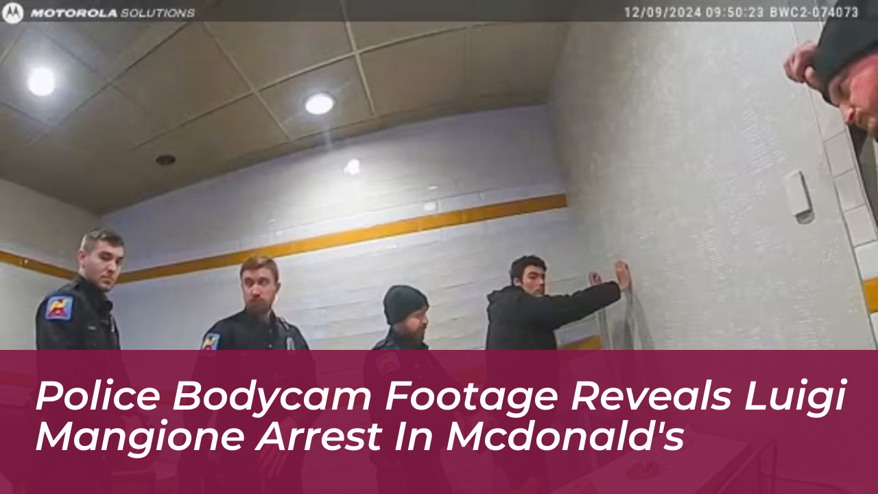 police bodycam footage reveals luigi mangione arrest in mcdonalds wCCA