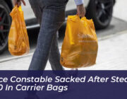 police constable sacked after stealing 1 20 in carrier bags Vv79
