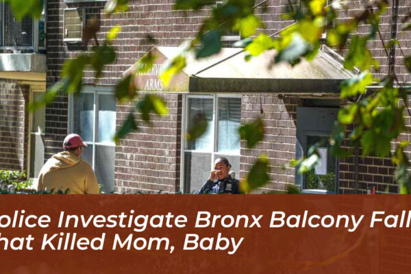 police investigate bronx balcony fall that killed mom baby WeKu