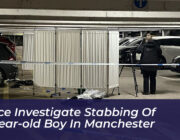 police investigate stabbing of 14 year old boy in manchester w2yA