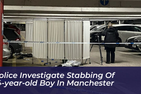 police investigate stabbing of 14 year old boy in manchester w2yA
