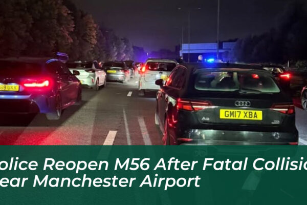 police reopen m56 after fatal collision near manchester airport Cs4h
