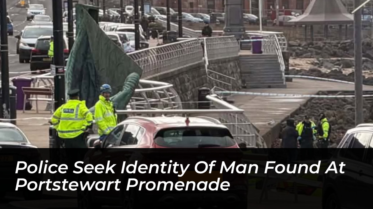 police seek identity of man found at portstewart promenade qyGA
