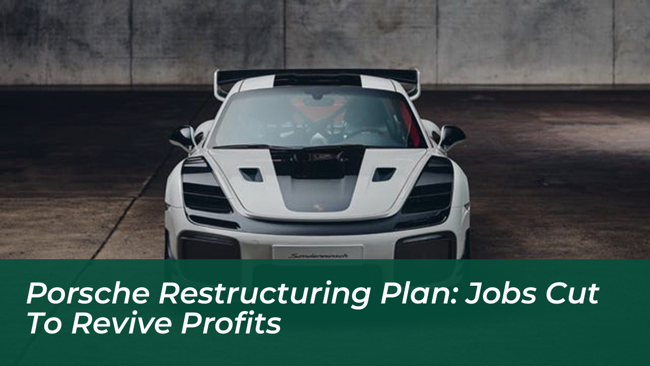 porsche restructuring plan jobs cut to revive profits JIf7