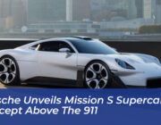 porsche unveils mission s supercar concept above the 911 qnFm