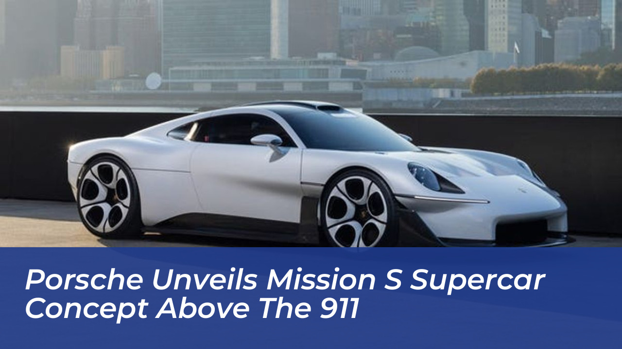 porsche unveils mission s supercar concept above the 911 qnFm