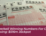 powerball winning numbers for oct 10 drawing 516m jackpot Le0q
