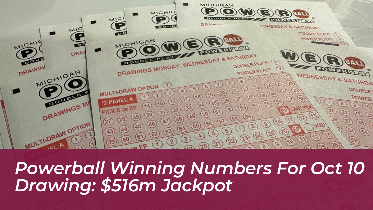 powerball winning numbers for oct 10 drawing 516m jackpot Le0q