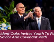 president oaks invites youth to follow the savior and covenant path RhSS