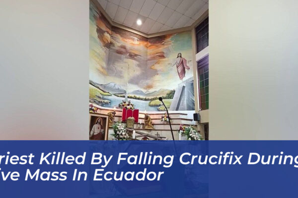 priest killed by falling crucifix during live mass in ecuador pma7