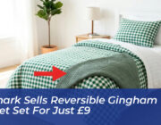 primark sells reversible gingham duvet set for just 9 PwhV