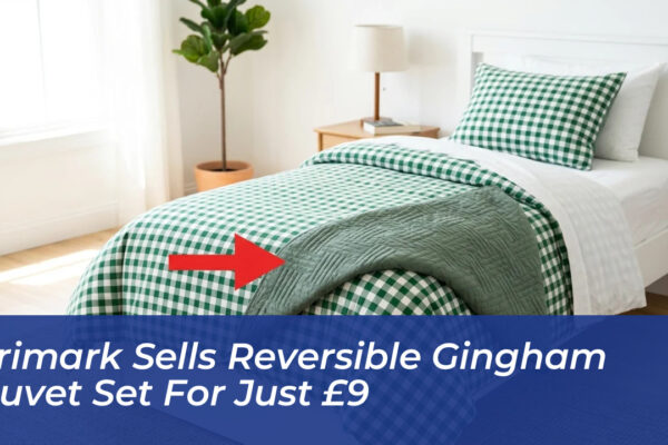 primark sells reversible gingham duvet set for just 9 PwhV