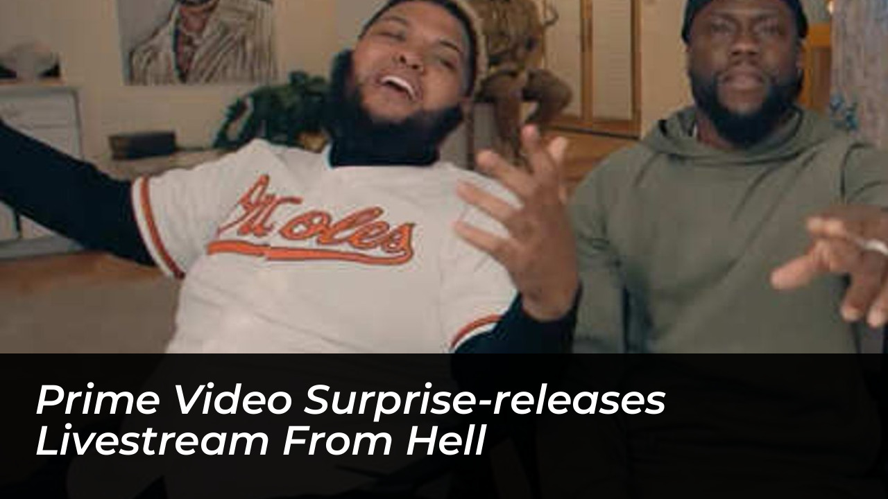 prime video surprise releases livestream from hell sdcw