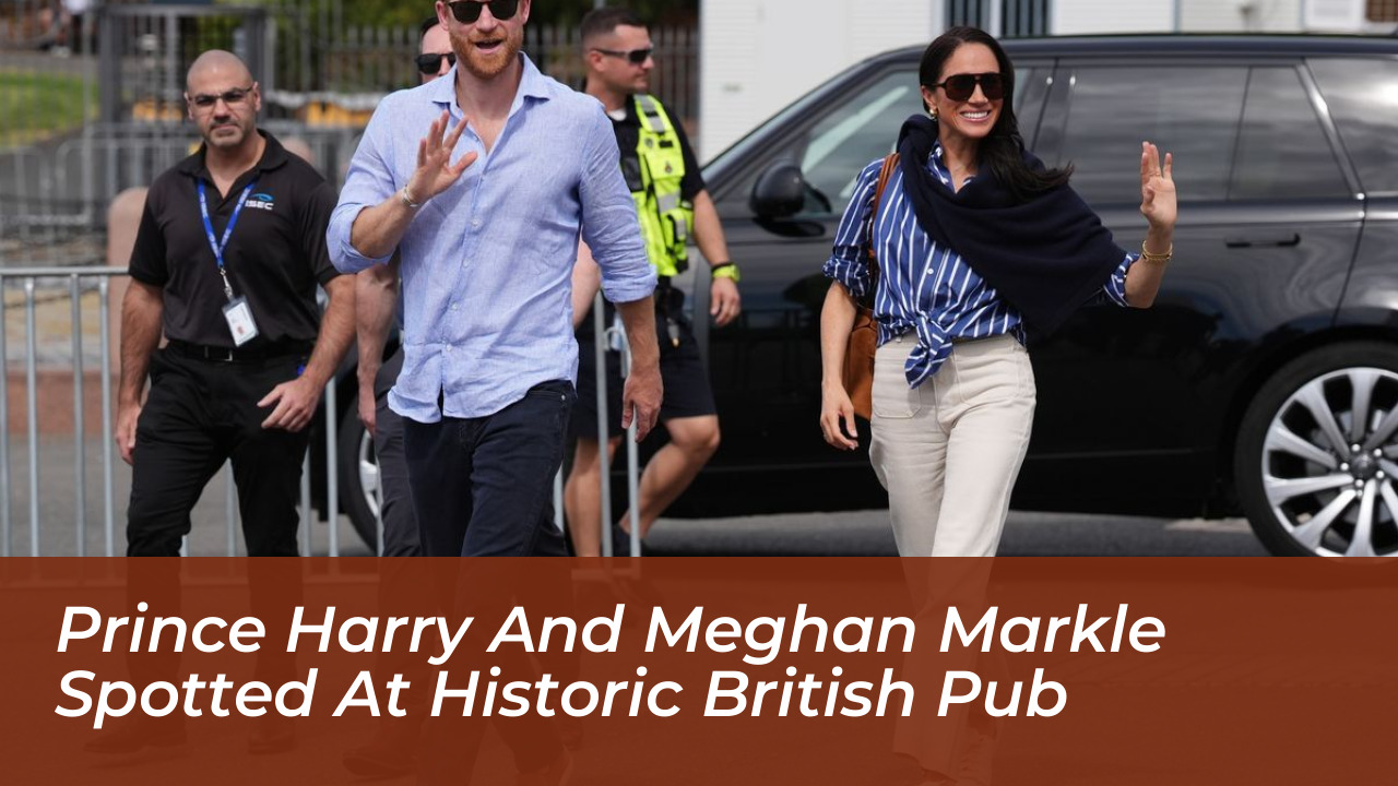prince harry and meghan markle spotted at historic british pub