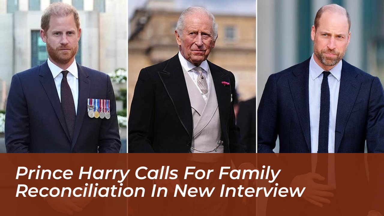 prince harry calls for family reconciliation in new interview fHqW