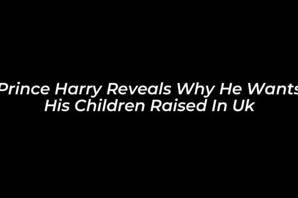 prince harry reveals why he wants his children raised in uk wnNm