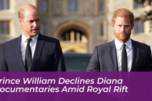 prince william declines diana documentaries amid royal rift P5q9