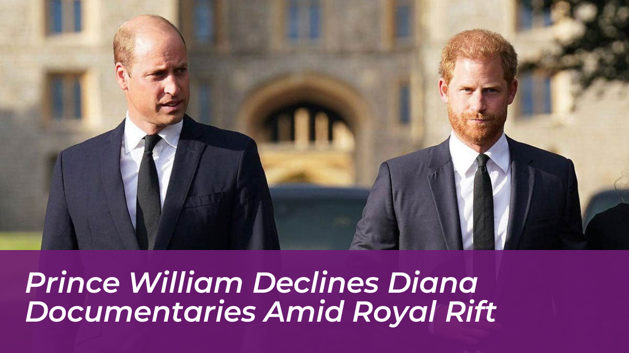 prince william declines diana documentaries amid royal rift P5q9