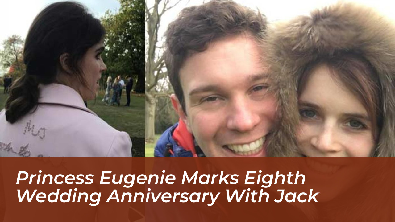 princess eugenie marks eighth wedding anniversary with jack Vfhn