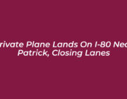 private plane lands on i 80 near patrick closing lanes rI5H