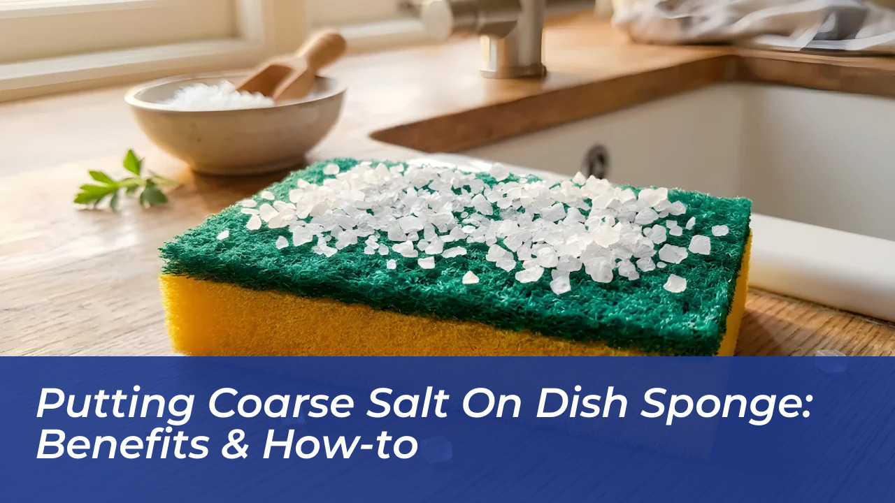 putting coarse salt on dish sponge benefits how to 7wPE