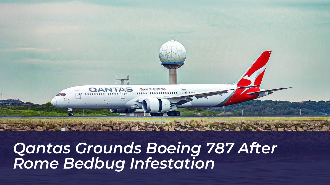 qantas grounds boeing 787 after rome bedbug infestation mb3Y