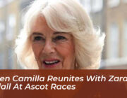 queen camilla reunites with zara tindall at ascot races D1iD