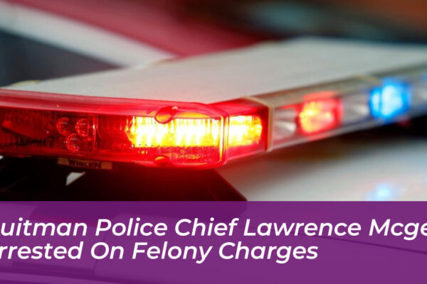 quitman police chief lawrence mcgee arrested on felony charges Cckj