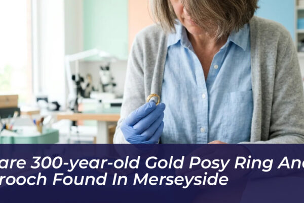 rare 300 year old gold posy ring and brooch found in merseyside 7B67
