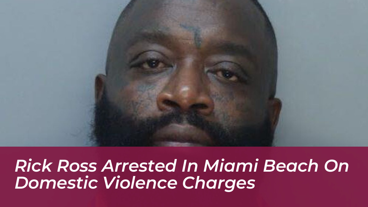 rick ross arrested in miami beach on domestic violence charges 6icR