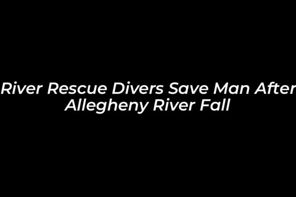 river rescue divers save man after allegheny river fall p9RX