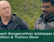 romesh ranganathan addresses eye condition traitors show 4Tdi