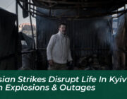 russian strikes disrupt life in kyiv with explosions outages fBa8