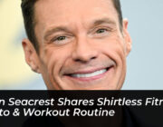 ryan seacrest shares shirtless fitness photo workout routine eG5a