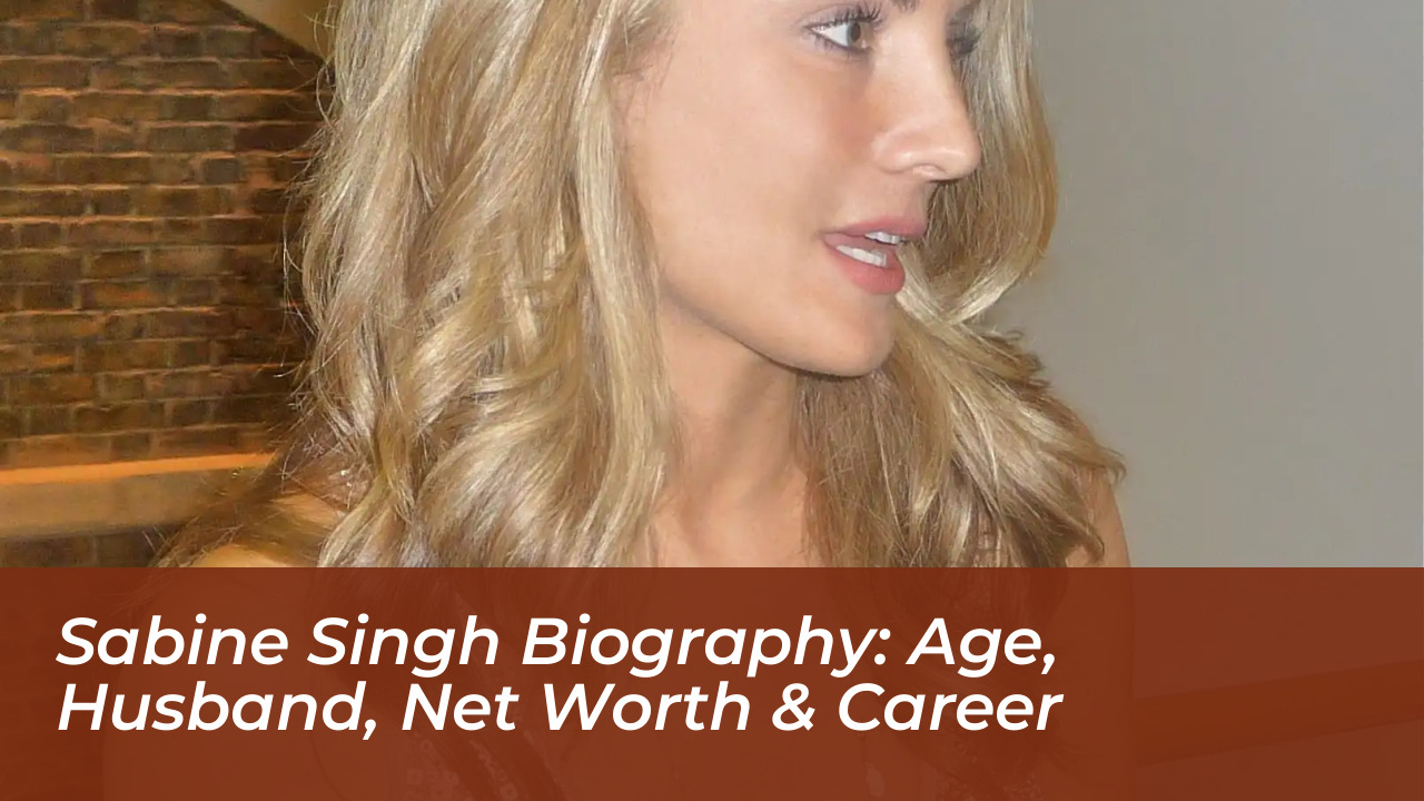 sabine singh biography age husband net worth career u0oV