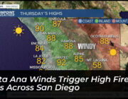 santa ana winds trigger high fire risks across san diego BrCJ