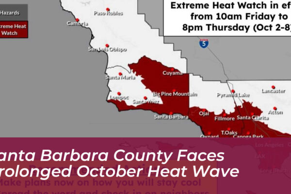 santa barbara county faces prolonged october heat wave LsE0
